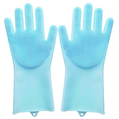 FurryFusion Gants de bain pour chats et chiens
