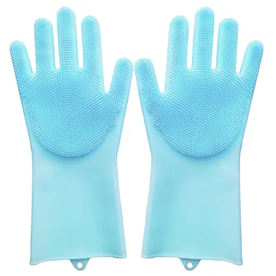 FurryFusion Gants de bain pour chats et chiens FurryFusion Gants de bain pour chats et chiens