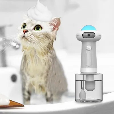 ZooVenture Machine Mousse Bain Animal - Shampoing, Étanche ZooVenture Machine Mousse Bain Animal - Shampoing, Étanche