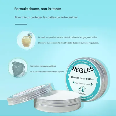 FurryFusion Balm pour les pattes de animaux de compagnie FurryFusion Balm pour les pattes de animaux de compagnie