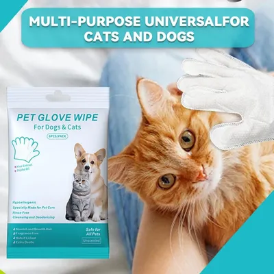 ZooVenture Lingettes Nettoyage Animal - Desodorisant, Sans Alcool ZooVenture Lingettes Nettoyage Animal - Desodorisant, Sans Alcool