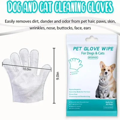 ZooVenture Lingettes Nettoyage Animal - Desodorisant, Sans Alcool ZooVenture Lingettes Nettoyage Animal - Desodorisant, Sans Alcool