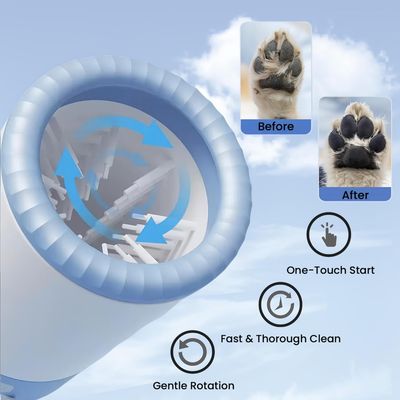 ZooVenture Nettoyeur Pattes Chien Silicone USB