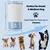 ZooVenture Nettoyeur Pattes Chien Silicone Bleu Blanc ZooVenture Nettoyeur Pattes Chien Silicone Bleu Blanc