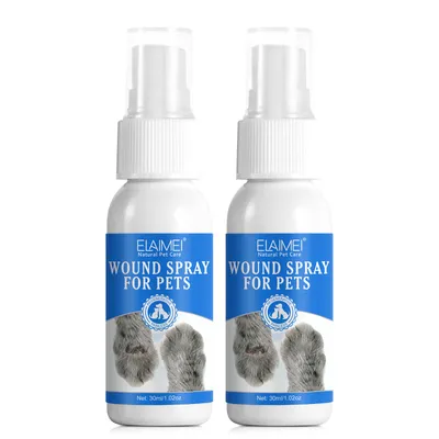 MCBOSON Spray pour cicatrisation des blessures de animaux de compagnie