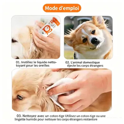 MCBOSON Poudre pour épiler les animaux de compagnie, 2 pcs MCBOSON Poudre pour épiler les animaux de compagnie, 2 pcs