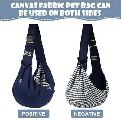 PetTribes Sac Transport Chien Chat Bleu 7.5kg, Mains Libres PetTribes Sac Transport Chien Chat Bleu 7.5kg, Mains Libres
