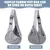 PetTribes Sac Transport Gris Ondulé 7.5kg, Design Élégant PetTribes Sac Transport Gris Ondulé 7.5kg, Design Élégant
