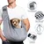 PetTribes Sac Transport Chien Chat Gris 7.5kg, Mains Libres PetTribes Sac Transport Chien Chat Gris 7.5kg, Mains Libres