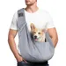 PetTribes Sac Transport Chien Chat Gris 7.5kg, Mains Libres