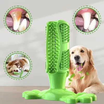 MCBOSON Brosse à dents pour chien Jouet à mâcher 12.6 cm MCBOSON Brosse à dents pour chien Jouet à mâcher 12.6 cm