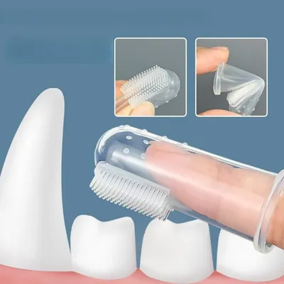 FurryFusion Doigtte pour brosser les dents de chiens et chats FurryFusion Doigtte pour brosser les dents de chiens et chats