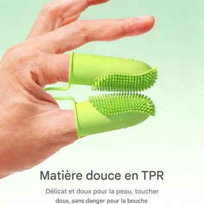FurryFusion Doigtte à dents pour chiens et chats FurryFusion Doigtte à dents pour chiens et chats