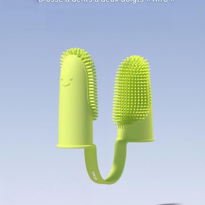 FurryFusion Doigtte à dents pour chiens et chats