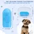 ZooVenture Brosse Dent Chat Chien Silicone Bleu 4P ZooVenture Brosse Dent Chat Chien Silicone Bleu 4P