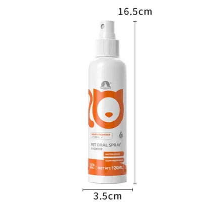MCBOSON Spray buccal pour animaux de compagnie - 120 ml MCBOSON Spray buccal pour animaux de compagnie - 120 ml