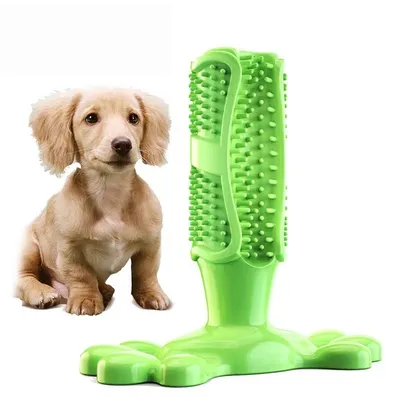 MCBOSON Brosse à dents pour chien Jouet à mâcher 15.5 cm MCBOSON Brosse à dents pour chien Jouet à mâcher 15.5 cm