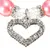 Collier Perles Animal Coeur Gravé Rose - PetTribes 2 Pièces