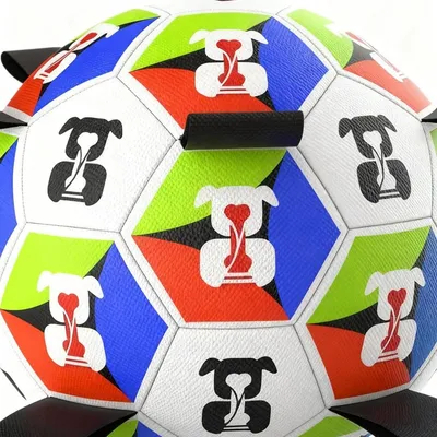 Pawffee Ballon de football interactif pour chien