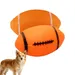 HausPets Kleiner gummibellender Hundespielzeug Orange