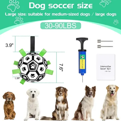 Pawffee Balle de football interactive pour chien Pawffee Balle de football interactive pour chien