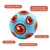 PetTribes Balle Caoutchouc Chien avec Clochette, Souple, Nettoyage Dentaire PetTribes Balle Caoutchouc Chien avec Clochette, Souple, Nettoyage Dentaire