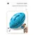 FurryFusion Ballon de rugby en caoutchouc sonore pour chiens