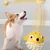 FurryFusion Jouet de distraction pour chien en forme de poisson sauteur