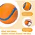ZooVenture Balle Caoutchouc Chien Naturel 2P ZooVenture Balle Caoutchouc Chien Naturel 2P