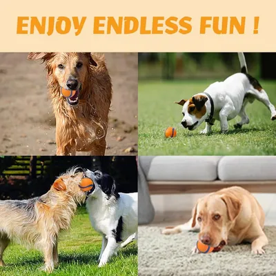 ZooVenture Balle Caoutchouc Chien Naturel 2P ZooVenture Balle Caoutchouc Chien Naturel 2P