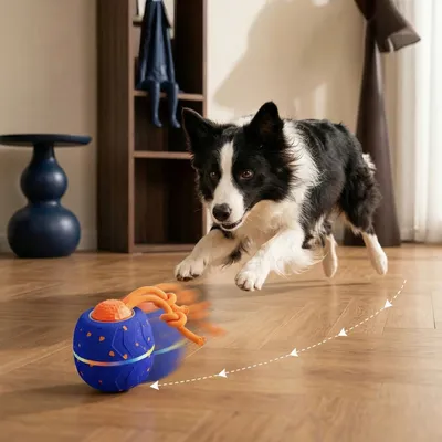 FurryFusion Bille de jeu anti - mordure pour chien