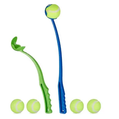 Applicable à Chuckit Lanceur balle chien taille M plastique souple Applicable à Chuckit Lanceur balle chien taille M plastique souple