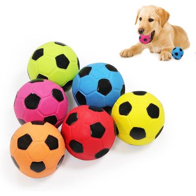 ZooVenture Lot 6 Balles Latex Chien Couleurs
