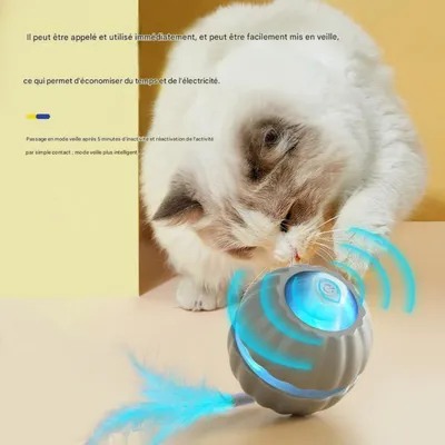 FurryFusion Bille amusante automatique pour chats FurryFusion Bille amusante automatique pour chats