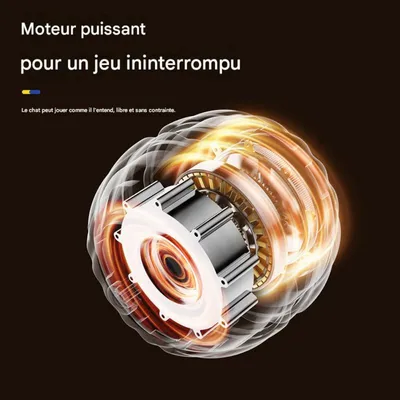 FurryFusion Bille amusante automatique pour chats FurryFusion Bille amusante automatique pour chats