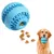 FurryFusion Balle à friandises en caoutchouc naturel pour chiens moyens