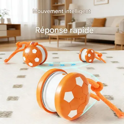 FurryFusion Balle de jeu résistante pour chien et chat FurryFusion Balle de jeu résistante pour chien et chat