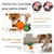 FurryFusion Balle sonore à friandises en TPU pour chiens FurryFusion Balle sonore à friandises en TPU pour chiens