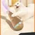 FurryFusion Jouet d'oursin pour chat avec bâton à plumes et cloche