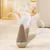 FurryFusion Jouet d'oursin pour chat avec bâton à plumes et cloche