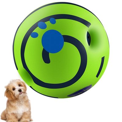 MCBOSON Balle de jeu pour chien sonore, 14 cm