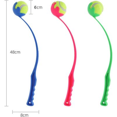 ZooVenture Lanzador ergonómico de pelotas para perros (3 piezas)