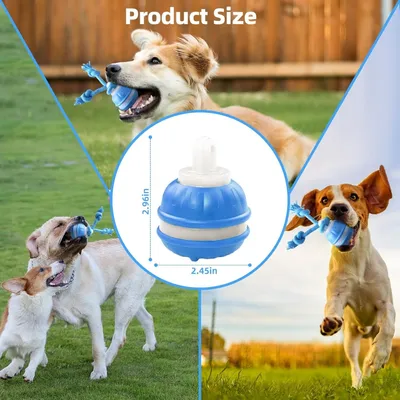 Zoomtopia Jouet chien interactif citrouille bleu orange 3 modes Zoomtopia Jouet chien interactif citrouille bleu orange 3 modes