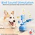 Zoomtopia Jouet chien interactif citrouille bleu orange 3 modes Zoomtopia Jouet chien interactif citrouille bleu orange 3 modes