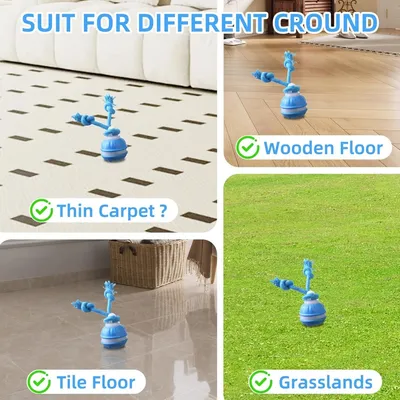Zoomtopia Jouet chien interactif citrouille bleu orange 3 modes Zoomtopia Jouet chien interactif citrouille bleu orange 3 modes