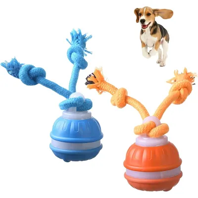 Zoomtopia Jouet chien interactif citrouille bleu orange 3 modes Zoomtopia Jouet chien interactif citrouille bleu orange 3 modes