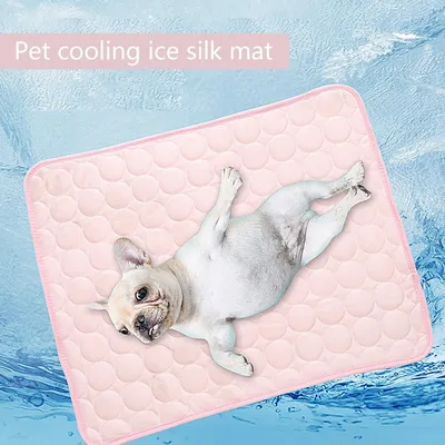 PetTribes Tapis Refroidissant Rose M : 60x50cm, Double Face PetTribes Tapis Refroidissant Rose M : 60x50cm, Double Face