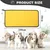 PetTribes Serviette Microfibre Chien : 100x50cm, Séchage Rapide, Absorbante