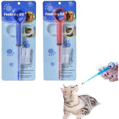 ZooVenture Distributeur Medicament Chat Chien 2P