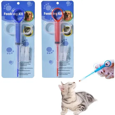 ZooVenture Distributeur Medicament Chat Chien 2P ZooVenture Distributeur Medicament Chat Chien 2P